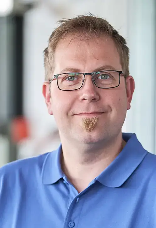 Portrait von Andreas Rehwald, Betriebsleiter der Werkstatt