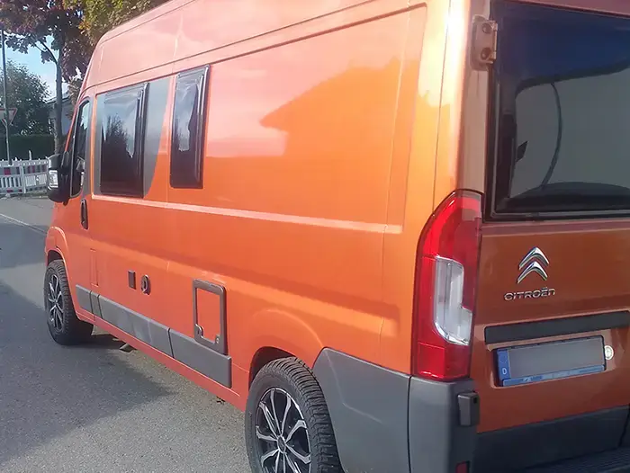 Kundenreferenz eines Dethleffs mit Ducato Basis